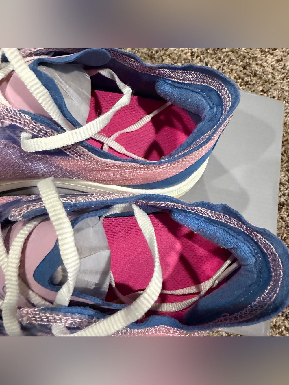 Vionic Women's Celeste Pink & Blue Athletic Sneakers - Picture 6 of 7